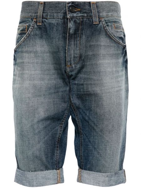 Kratke jeans hlače Dolce & Gabbana modra