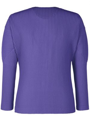 Plisuotas džemperis Homme Plissé Issey Miyake violetinė