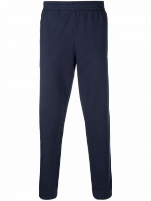Pantalones de chándal con estampado Ea7 Emporio Armani azul