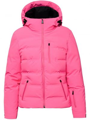 Skijaška jakna s printom Aztech Mountain ružičasta