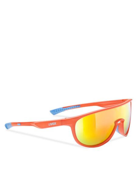Okulary przeciwsłoneczne Uvex pomarańczowe