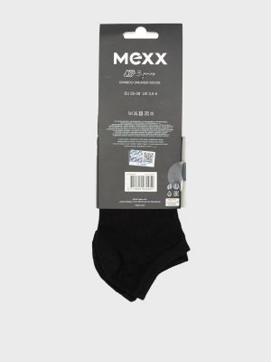 Бамбуковые носки Mexx черные