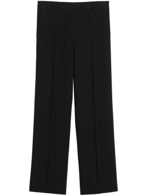 Pantalon droit plissé Toteme noir