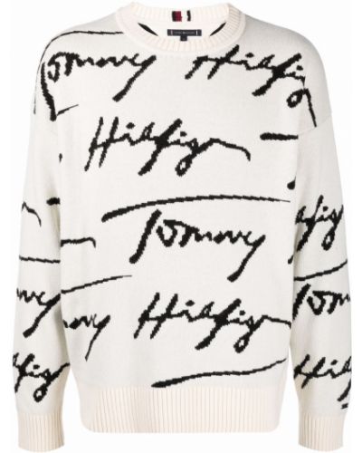 Jersey de tela jersey de cuello redondo Tommy Hilfiger