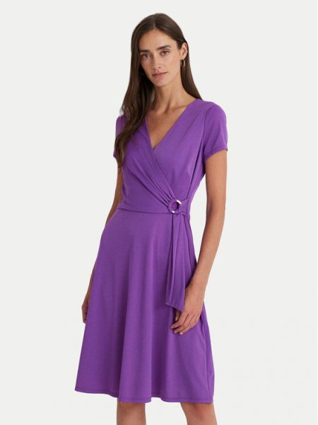 Šaty Lauren Ralph Lauren fialové
