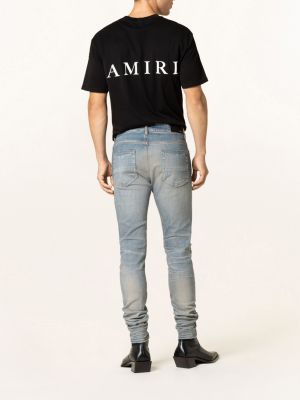 Kostkované skinny džíny Amiri