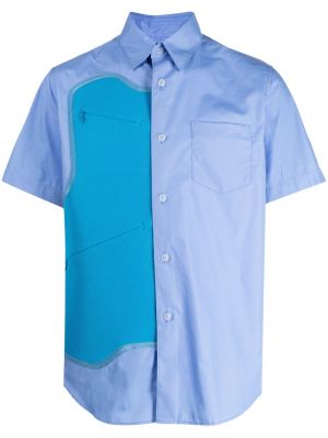 Koszula z siateczką Fumito Ganryu niebieska
