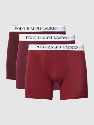 Bokserki slim fit Polo Ralph Lauren Underwear bordowe
