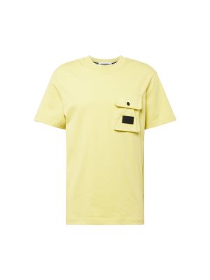 Μπλούζα Calvin Klein Jeans κίτρινο