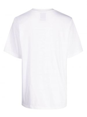 Koszulka bawełniana z nadrukiem Hayley Menzies biała