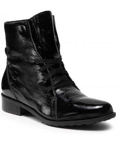 Členkové topánky Eksbut čierna