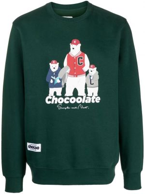 Sweatshirt Chocoolate grön