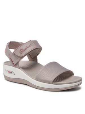 Sandales Skechers gris