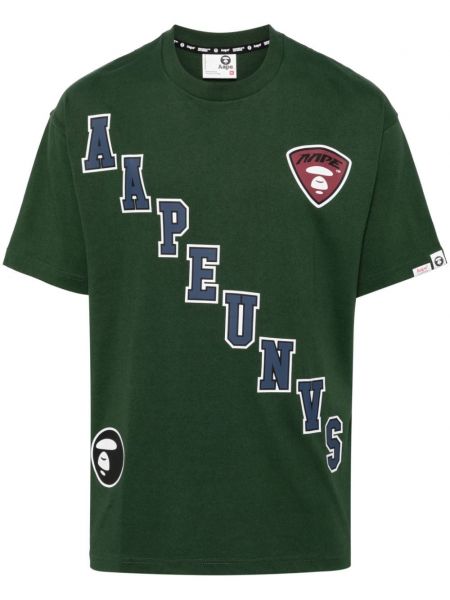 Pamuklu tişört Aape By *a Bathing Ape® yeşil