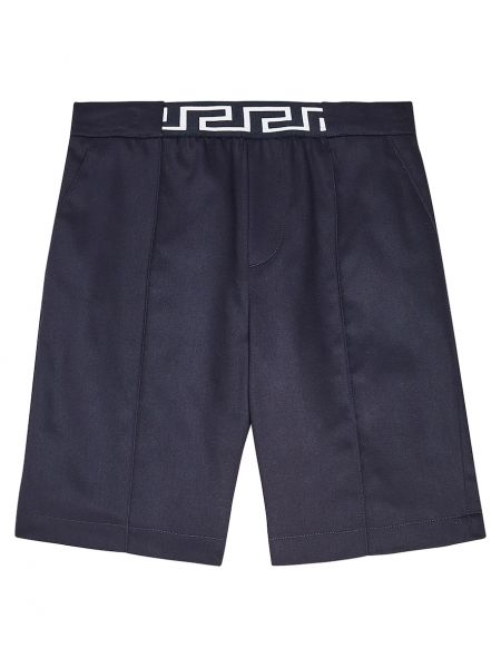 Bomuld shorts for drenge Versace Kids blå