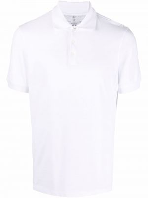 Polo majica Brunello Cucinelli bijela