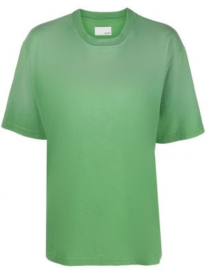 Bombažna majica Haikure zelena