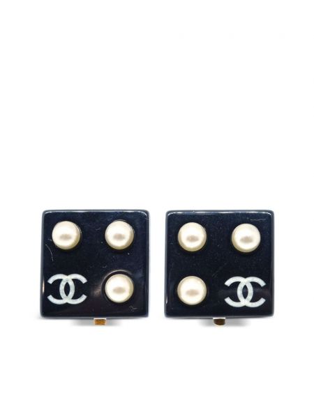 Ohrring mit perlen Chanel Pre-owned