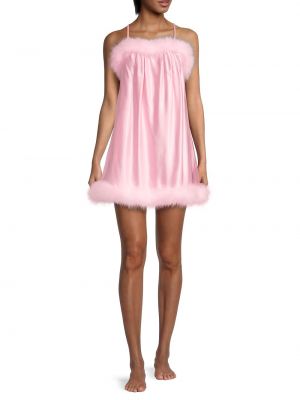 Платье мини Sleeper розовое