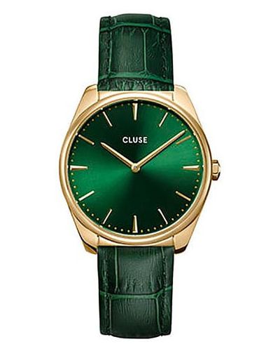 Zegarek Cluse zielony