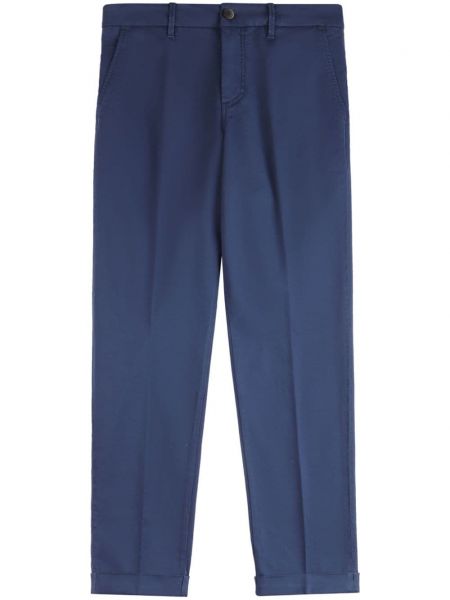 Pantalon chino en coton Fay bleu