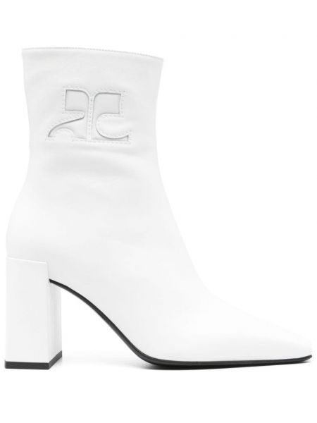 Ankle boots Courreges weiß