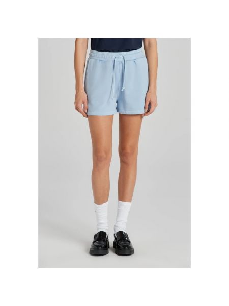 Pantalones cortos de algodón Gant azul