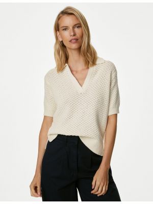 Pletený pletený sveter Marks & Spencer