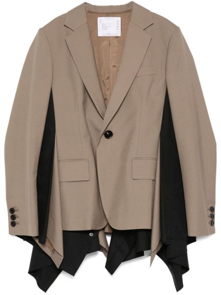 Blazer Sacai brun