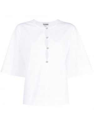 Блуза Ganni бяло