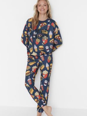 Pijamale tricotate Trendyol