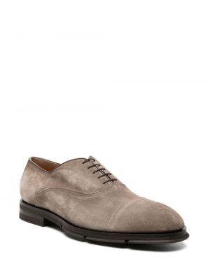 Chaussures oxford Santoni gris