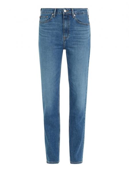 Классические прямые джинсы Tommy Hilfiger синие