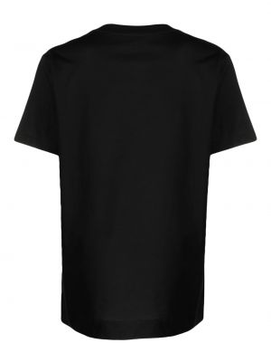 T-shirt en coton avec manches courtes Circolo 1901 noir