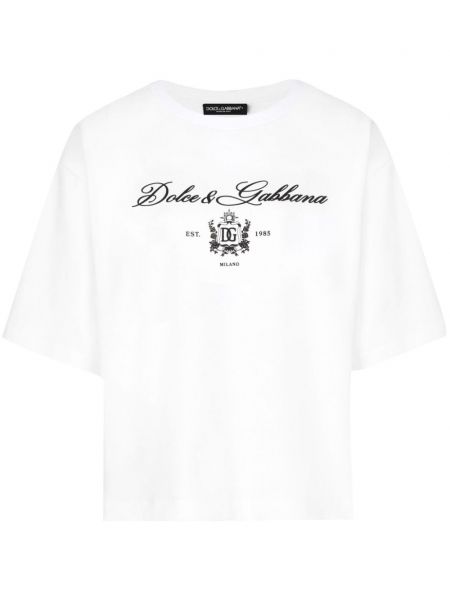 T-shirt Dolce & Gabbana hvid