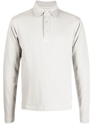 Krištáľový bavlnený sveter s výšivkou Advisory Board Crystals sivá