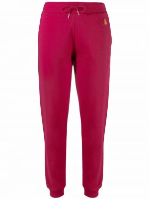 Pantalones de chándal con bordado Kenzo rosa