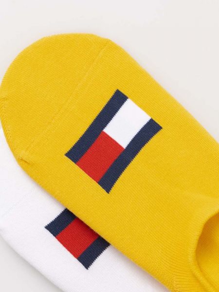 Желтые носки Tommy Jeans