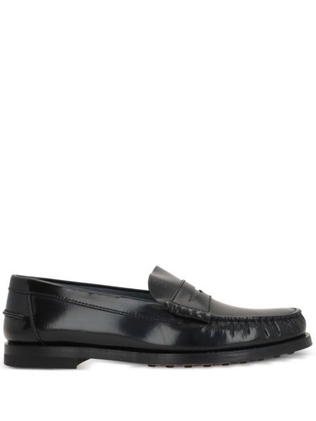 Læder loafers Tod's sort