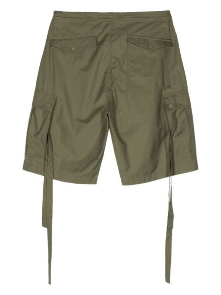 Cargo shorts mit reißverschluss Maharishi grün