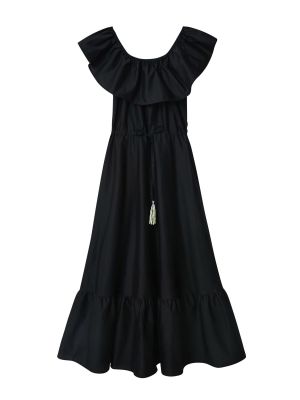Maksi suknelė Desigual juoda