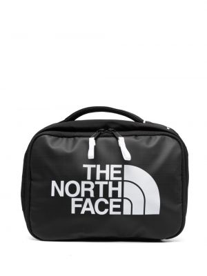 Чанта с принт The North Face черно