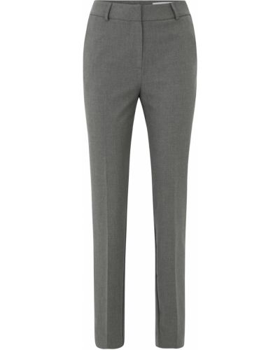 Pantalon plissé Selected Femme Tall gris