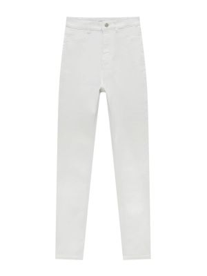 Jeans skinny Pull&bear bianco