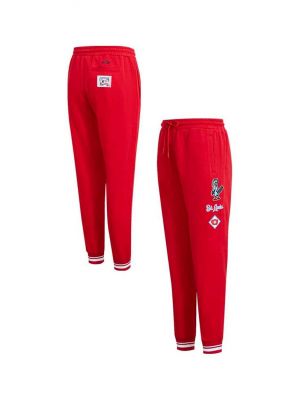 Классические спортивные штаны ретро Pro Standard красные