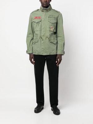 Jacke mit print Polo Ralph Lauren grün