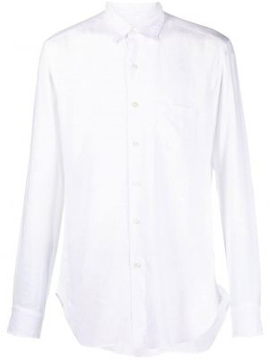 Pérová košeľa na gombíky Peninsula Swimwear biela