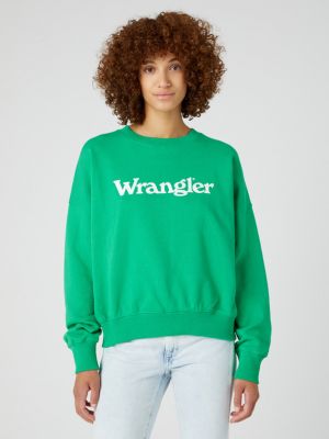 Sweatshirt Wrangler grün