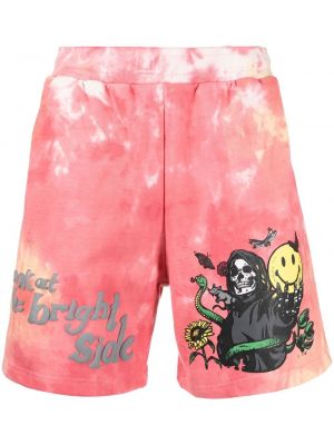 Trykt bermudashorts Market rosa