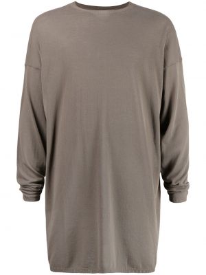 Overdimensjonert sweatshirt Rick Owens brun